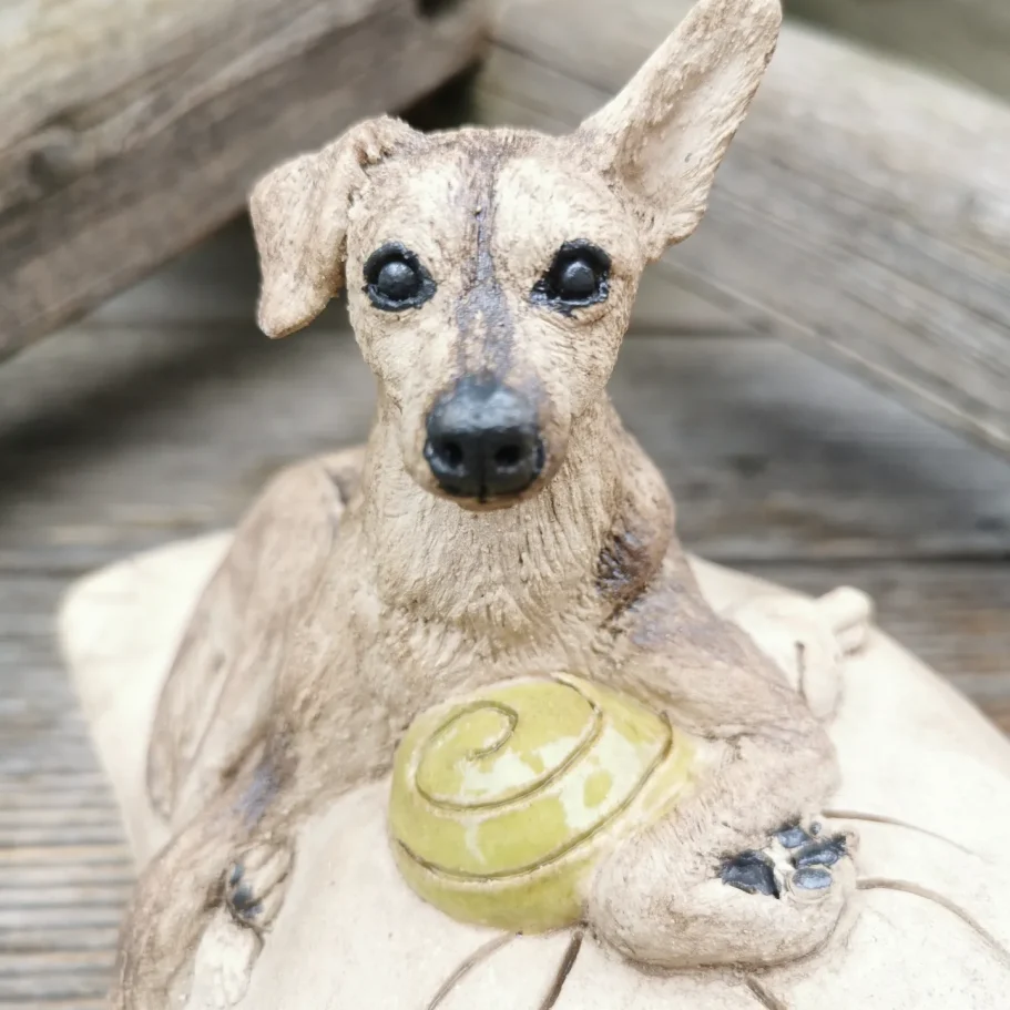 Cookie auf seiner Urne Urne für mein Tier